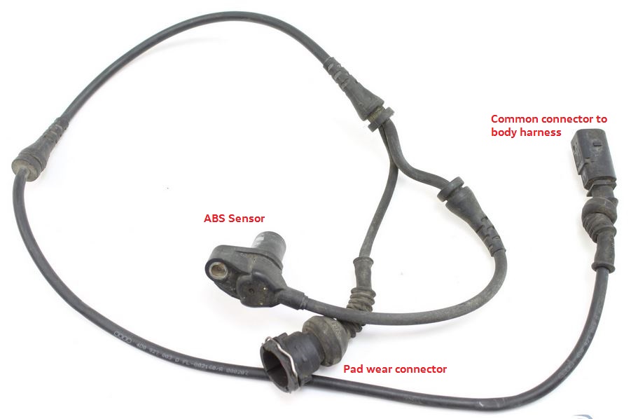 Borg & Beck Brake Pad Wear Sensor Warning Indicator Genuine OE Spec Replacement